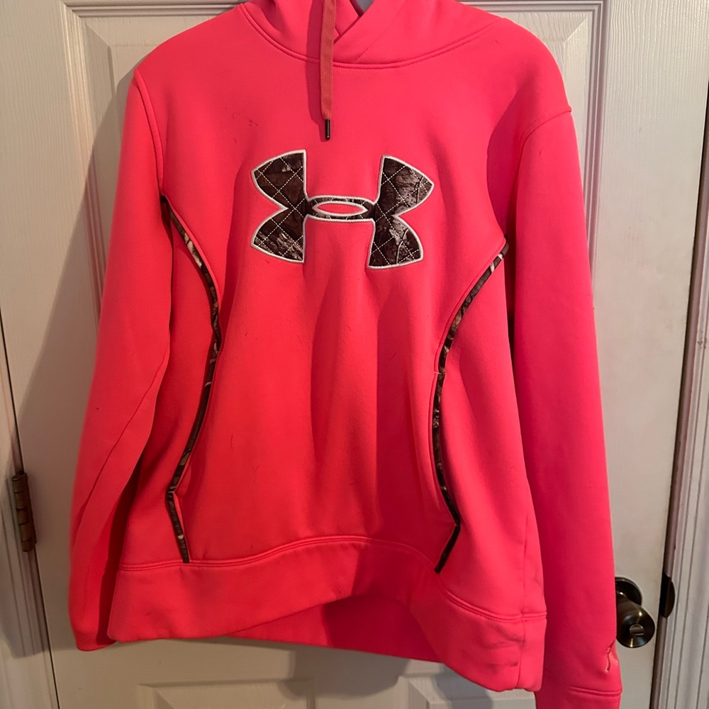UA Bright Pink Hoodie
